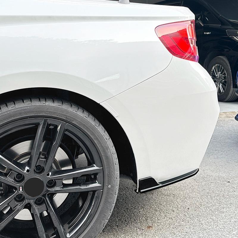 Rear Bumper Corner Decals For BMW 2 Series F22 F23 M Sport 2015-2019 Exterior Body Trim Sport Tuning Accessories Cover Kit Parts
