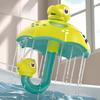 Dinosaur Shower Head Bath Toy With Rotating Water Spray For Kids Playtime