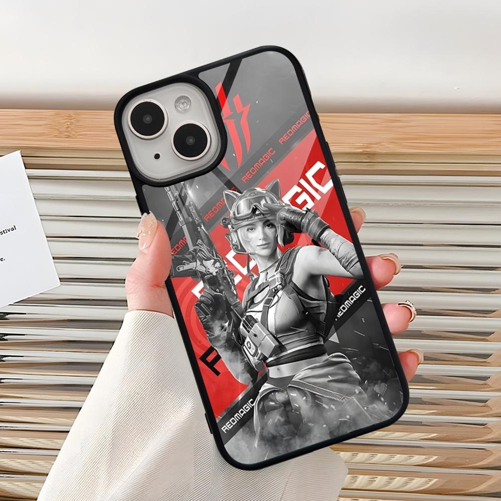 Чехол для телефона Game D-Destiny Для iPhone 15 Pro Max 14 12 11 13 Mini 16 8 7 Plus X Xs XR PC+TPU Задняя крышка
