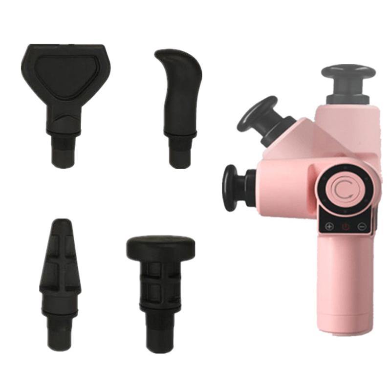 8 шт. Сменные головки для массажного стимулятора мышц, для расслабления тела, формирования, упражнений, массажные головки для фасции