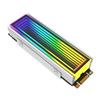 ARGB AURA Plug Sync Компьютерный SSD M2 Радиатор Алюминиевый ПК RGB M.2 Nvme Кулер Радиатор Твердотельный накопитель Радиатор Охладитель