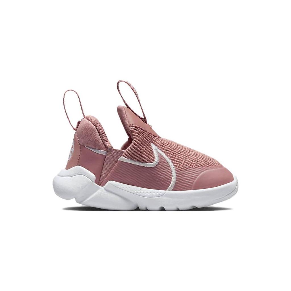 Nike Flex Plus 2 TD Non-Slip Anti-Kick Low Top Walking Shoes Baby Shoes Red Black White DV8998-600