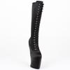 22CM Super High Heel Boots Horse Ponying Stallion Hoof Sole Platform Women Sexy Fetish Knee High Boots