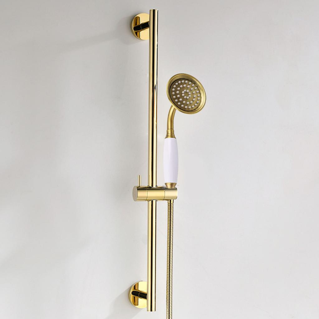 Handheld Shower Head Solid Brass Construction Timeless Design Shower Experience