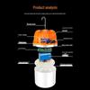 Rechargeable Multi-Functional Super Bright Camping Lantern with Long Battery Life for Emergency and Night Market Lighting