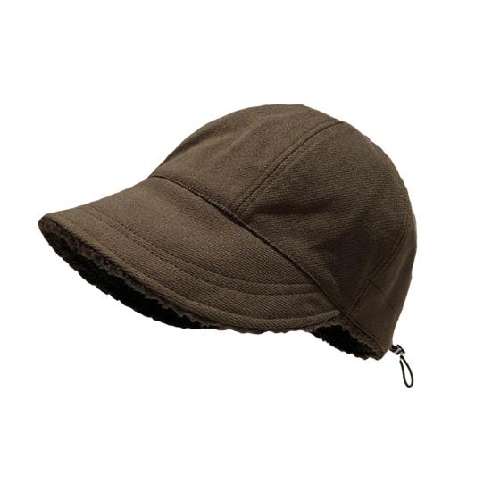 Бейсболка однотонная с бархатной подкладкой, регулируемая женская шапка, дизайн с защитой ушей, уличная зимняя шапка