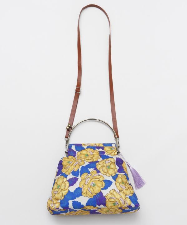 [KAYA] 7CEP4105 Цветочная ретро сумка через плечо с застежкой PU SHOUBU