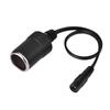 Car Cigarette Lighter Female To 12V DC 5.5 X 2.1mm Female Socket Power Supply Cable
