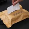 Коробка для салфеток с принтом логотипа, настенный светильник, роскошный автомобильный ящик с водонепроницаемой бумагой DuPont премиум-класса для использования в автомобиле, сумка для салфеток