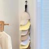 Baseball Cap Storage Organizer With Eight Clips Wall Mounted Cap Holder Closet Storage Organizer Cap Hanger