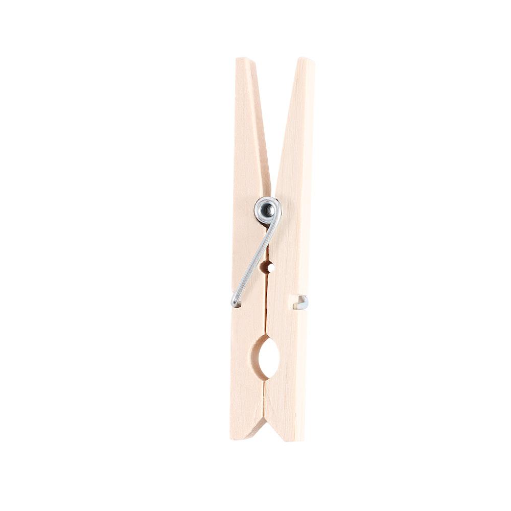 Office Natural DIY Party Wedding Wooden Photo Clips Clothespin Clothes Pegs Craft Decoration