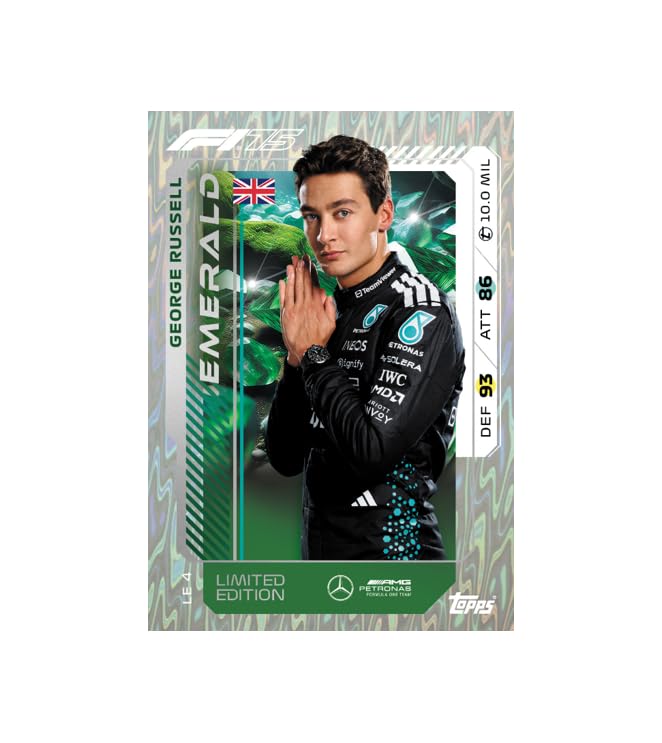 Topps Trading And COLLECTA Card Game Formula 1 2025 Big Value Pack