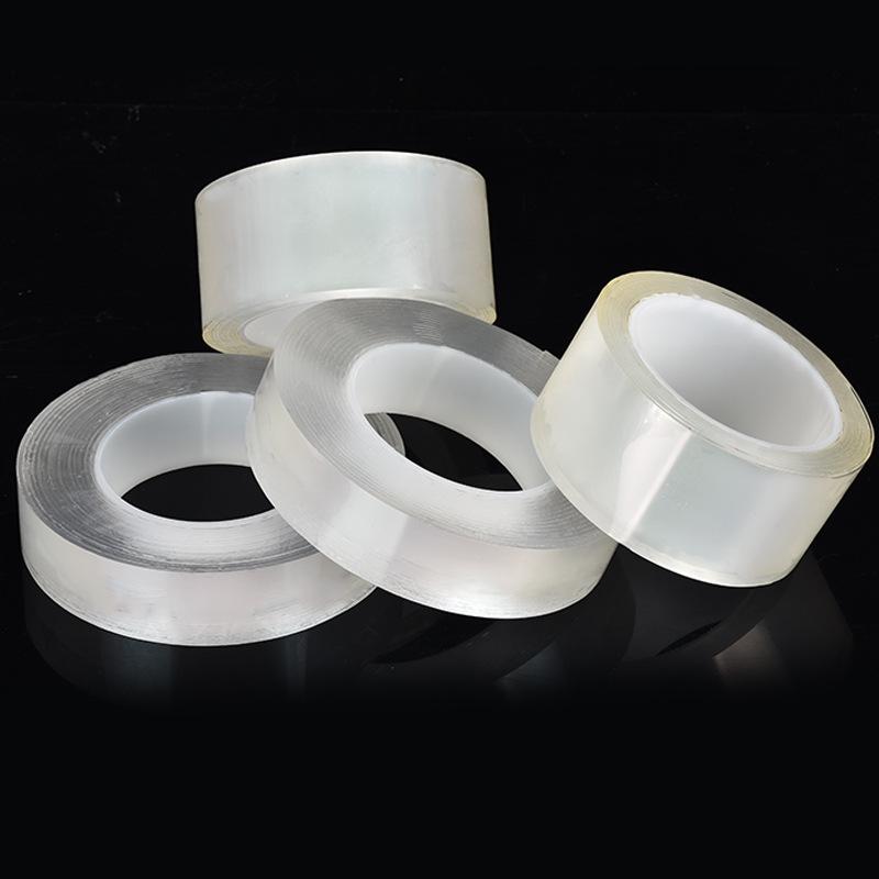 Ультратонкий прозрачный наноклей: Многоразовый, двусторонний, с сильным клеем