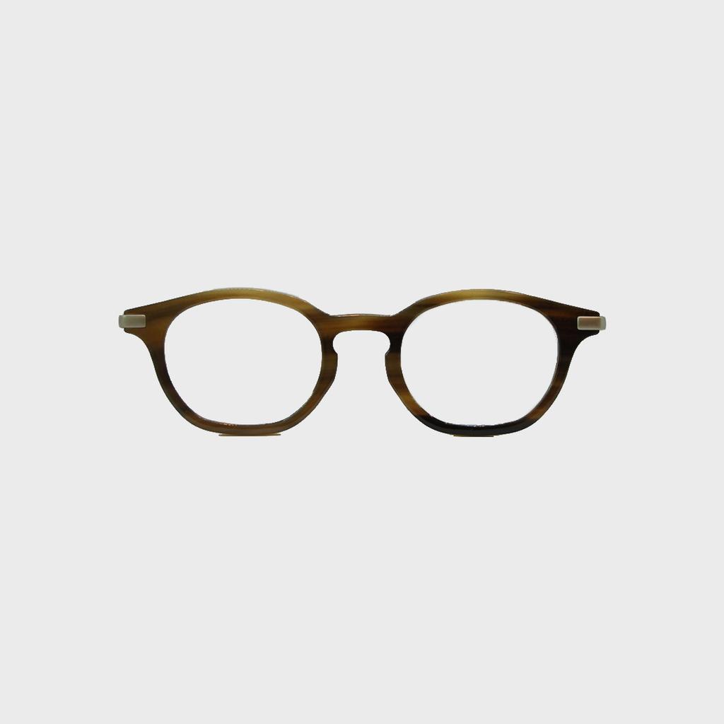 Laenseuneokeollegsyeon Lc9 (Horn Frame) - Lc932 Lb Light Brown (Buffalo Horn + Titanium)