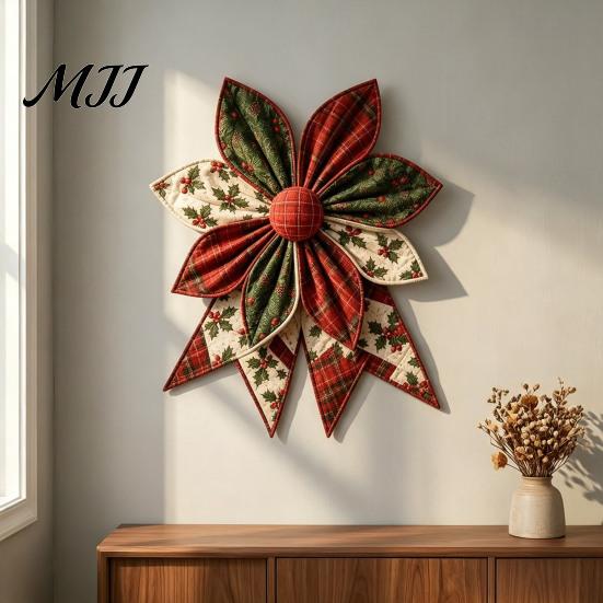 Креативный подарок для энтузиастов DIY Большой лоскутный бант Набор для шитья, Набор материалов для изготовления ткани, Проект для рукоделия, Домашний декор, Декоративный материал