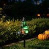Halloween Garden Decorations Outdoor Solar Witch Cauldron Stake Light, Resin Glowing Pathway Fairy Tale Scene Decor Lamp, Waterproof Lawn for