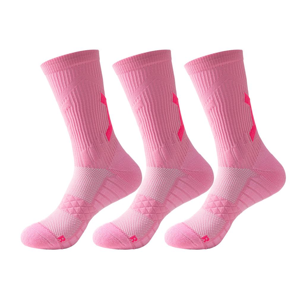 3 Pairs High Quality Professional Basketball Socks Men's Thick Towel Socks Sweat Absorbent Breathable Sports Long Socks New