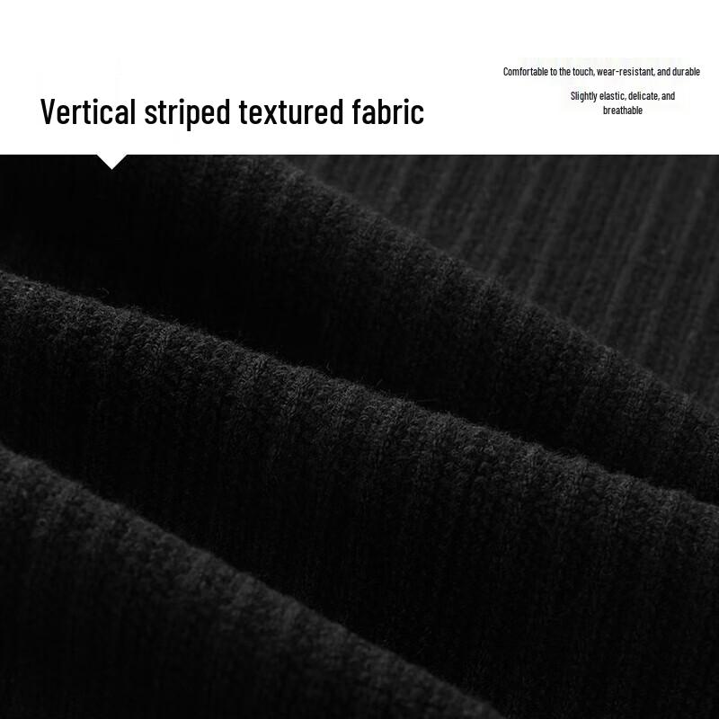 HLA Men's 'Mountains Not High' Series Round Neck Long-Sleeve Sweater