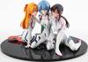 KADOKAWA KDcolle Shin Evangelion Movie version Asuka Rei Mari Newtype Cover scale plastic painted finish figure ver. 1/8