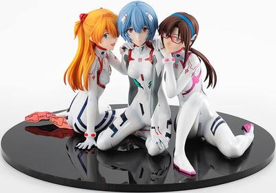 Kadokawa KDcolle Однажды и Мари Обложка Newtype Масштаб Пластиковая Окрашенная Готовая Фигурка Евангелион 3.0+1.0 Аска, Рей, версия. 1/8