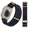 Нейлоновый ремешок Trail Loop для Apple Watch Ultra 2 1 49мм 45мм 44мм 42мм Спортивный ремешок для iWatch Series 9 8 7 6 5 4 se 40 41мм Correa