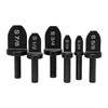6pcs Bearing Steel Tube Expander Bit Triangle Shank Swaging Drill Bit Set  For Air Conditioner