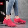 Light Sneakers Women Breathable Mesh Vulcanized Shoes Platform Chunky Ladies Trainer Lace Up Spring Female Flat Tennis Plus Size