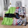 Player Action Field Blanket Ultra-Soft Perfect for Bed Bedding Livingroom Four Seasons Universal Digital Print