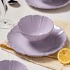 Фиолетовый Ландыш Рисовая Пиала Подглазурная Роспись Бытовая Посуда Премиальный Керамический Набор Пиал