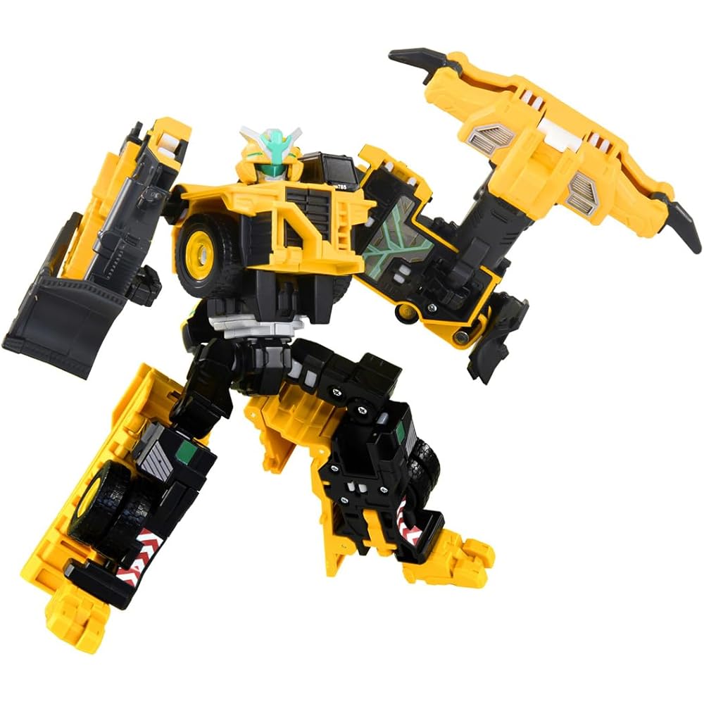 Takara Tomy Tomica Job Labor TJBDX Grand Build Braver Dump Truck and Bulldozer DX Set Toy for Ages 3 and Up