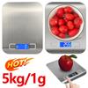 Portable Mini Electronic Digital Scales 5Kg 0.1g Kitchen Precision Jewelry Weight Balance Gold Gram Scale Cooking Measuring Tool