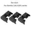 for Bambu Lab P1s Upgrade Radial Fan Bambulab X1C X1 P1P P1S Hotend Cooling 9500+5%RPM Leak-proof Design 3D Printer Accessories