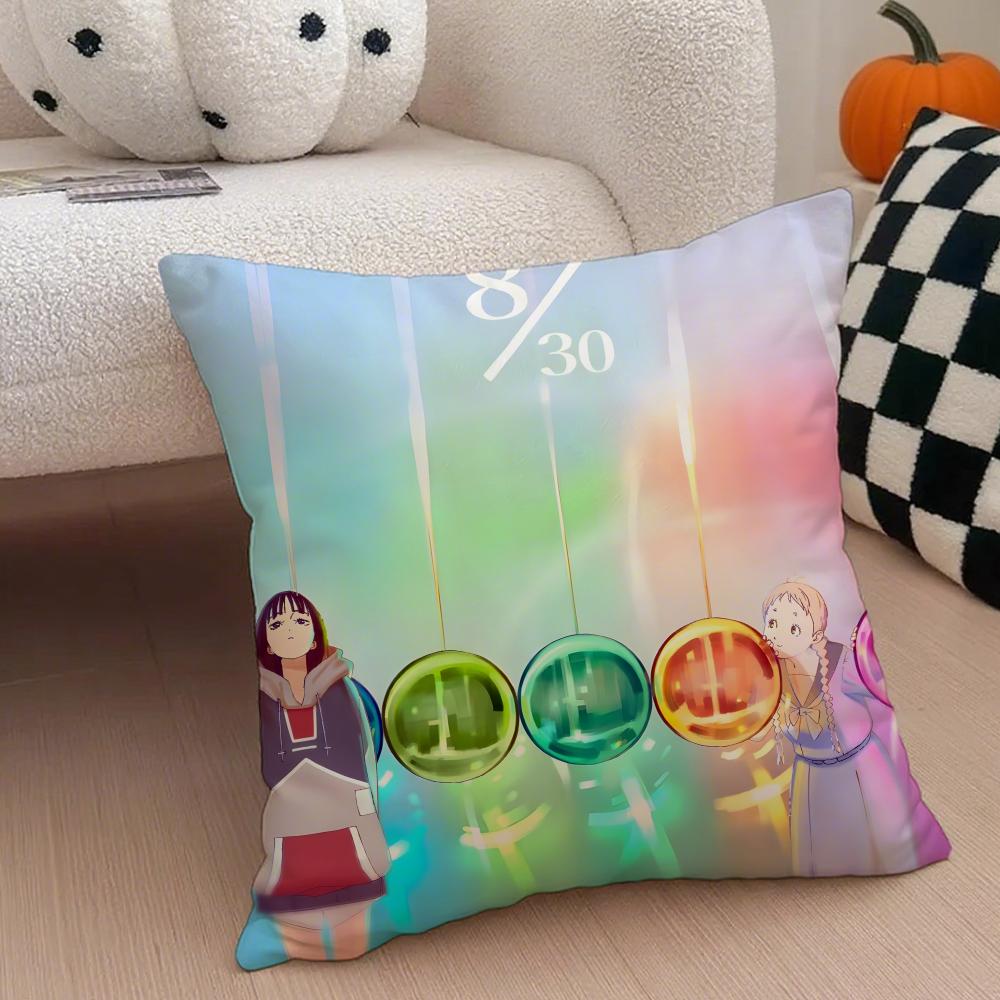 Anime The Colors Within Cushion Cover Throw Pillow Cover Hidden Button Durable Polyester Chair Cushion