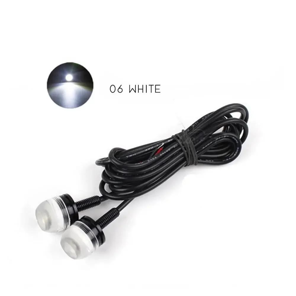 2 шт. светодиодный фонарь для заднего номерного знака мотоцикла с винтовым болтом SMD янтарный Eagle Eye 3SMD 5630 светодиодный автомобильный DRL дневной ходовой сигнал