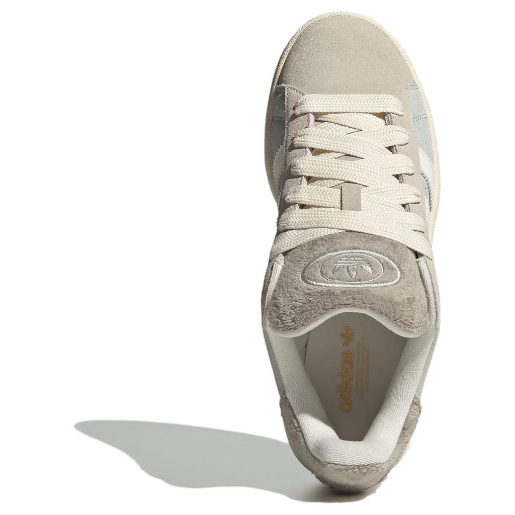 Adidas Originals Campus 00s Comfortable Versatile Durable Low-Top Sneakers Women Sneakers Gray White Brown JR8041