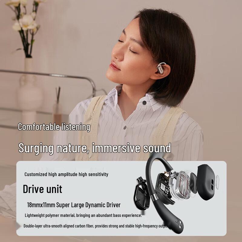 Спортивные Bluetooth-наушники Philips Comfort Circle TAT3739 с открытой конструкцией