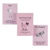 Island Time Pink Love Oracle Cards A 54 English Visions Divination Edition Таро колода Borad Games