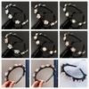 Pearl Braided Tools Hairband Flower Hair Toothed Headband Lazy Girls Hair Braider Hair Hoops  Women