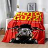 Guzzi мотоциклетное одеяло с логотипом, детское теплое одеяло, мягкое и удобное одеяло, домашнее дорожное одеяло, подарок на день рождения