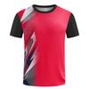 Simple Geometric Pattern 3D Digital Printing Men's Trendy Round Neck Short Sleeved T-shirt