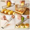 Wood Handle Grater Stainless Steel Lemon Zester Cheese Grater Combo for Parmesan,Garlic Ginger Chocolate Fruits 1