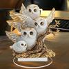Аниме-тематическая статуэтка совы, праздничное настольное украшение, коллекционный праздничный подарок, идеально подходит для украшения