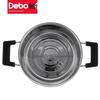 Кастрюля Debo Phoebe из нержавеющей стали 304