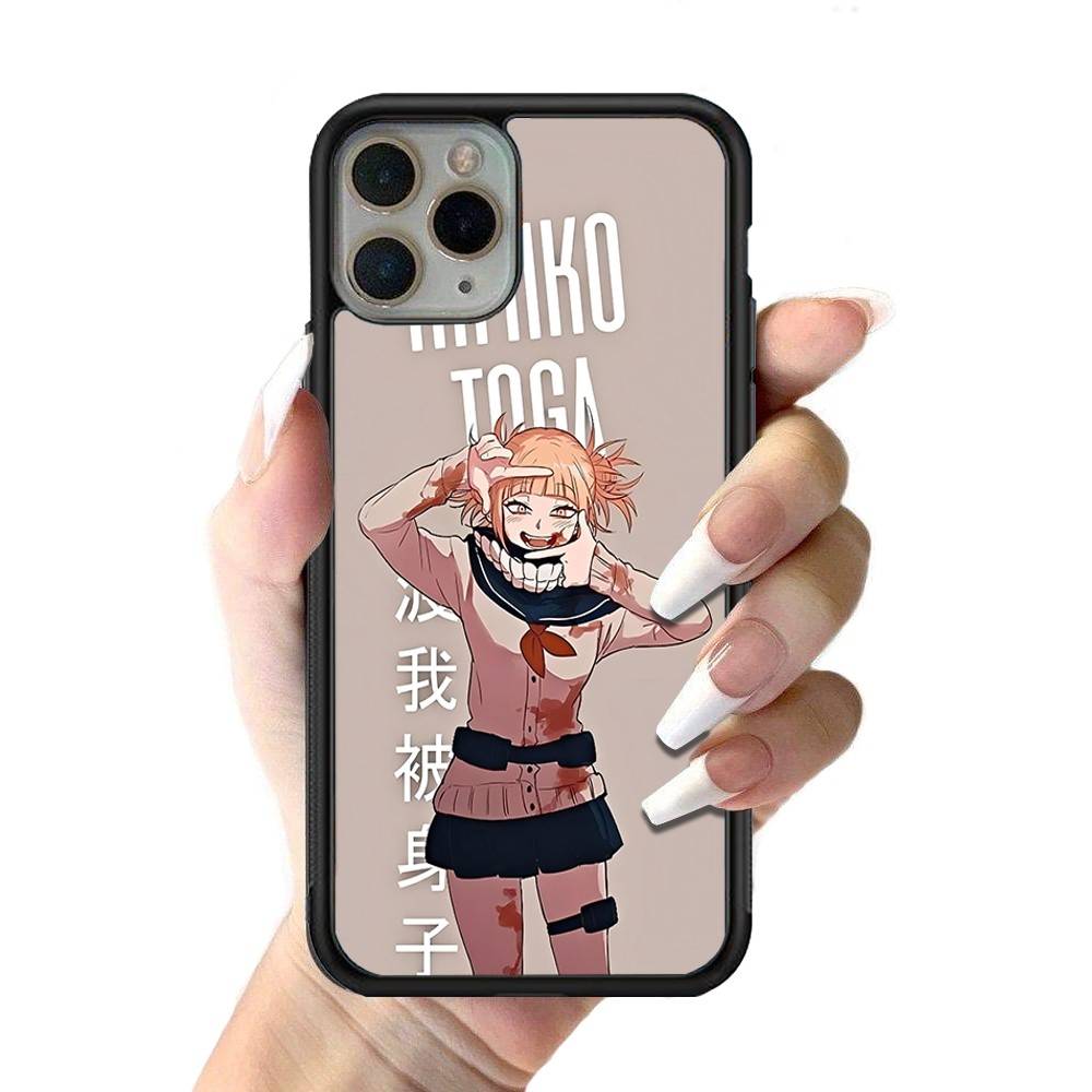 Himiko Toga Boku No Hero Academia Phone Case Silicone PC+TPU For For iPhone 11 12 13 14 15 16 Plus Pro Max Cover