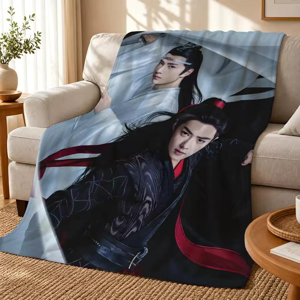 The Untamed Throw 240g flannel blanket, suitable for sofas, beds, offices, exquisite gift blankets