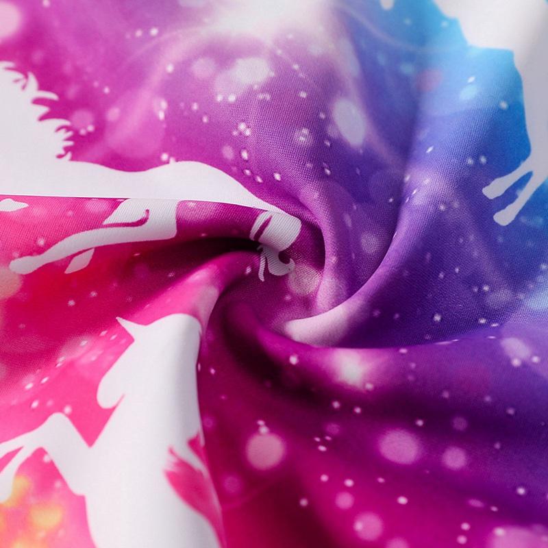 Детский цельный купальник с длинными рукавами для девочек, боди на молнии с милым мультяшным принтом, купальники, пляжная одежда