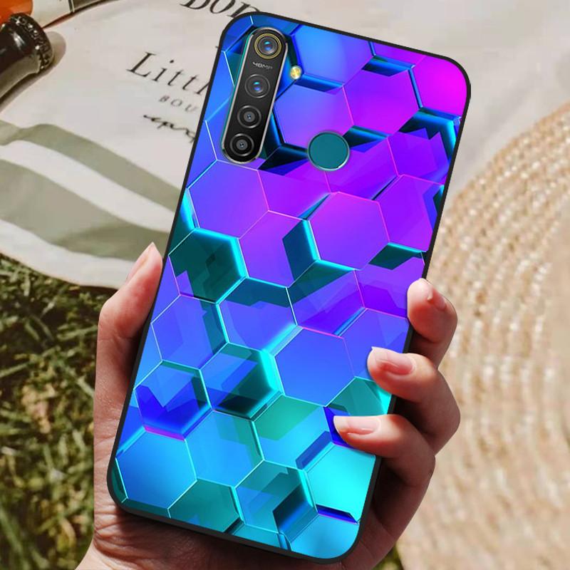 Чехол для Oppo Realme 5 Pro Силиконовая задняя крышка Чехол для телефона для Oppo Realme 5i 5S 5 Pro Чехлы Realme5 Pro 5i 5S Мягкий бампер coque