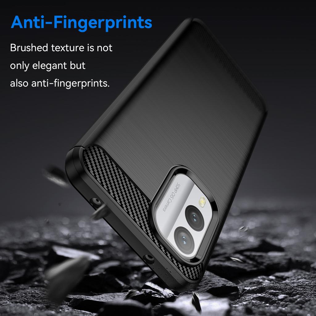 Чехол из ТПУ с текстурой углеродного волокна для Nokia X30 X100 XR20 X10 X20, противоударный защитный чехол Funda Coque