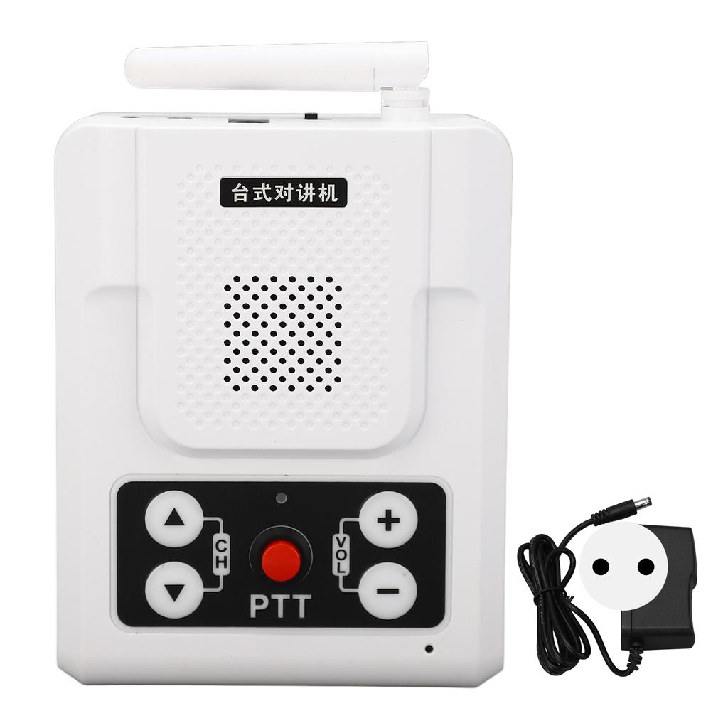 5 Вт Беспроводная система внутренней связи 80 дБ Регулируемая частота Белый Чистый Громкий Звук Сильное Проникновение для