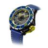 M2Z Diver 200 Сапфировое стекло Синий ремешок Серый циферблат Автоматические часы для дайвинга 200-006B 200 м Мужские часы